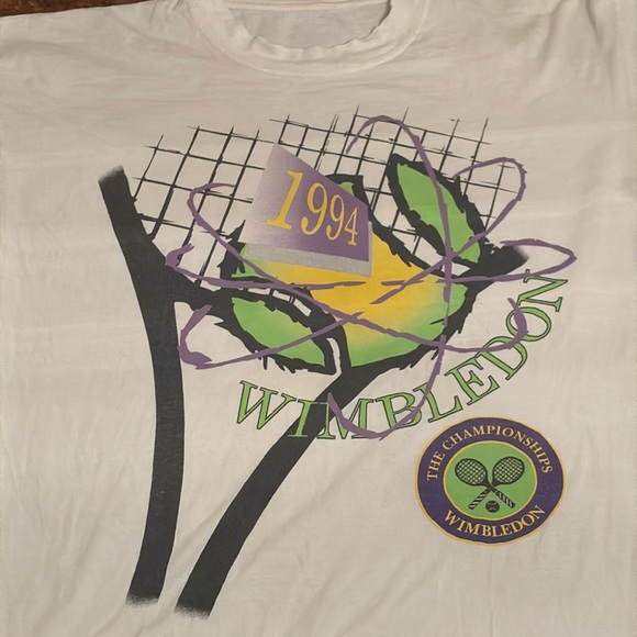 Wimbledon 1994 Graphic Tee Large - Picture 6 of 13